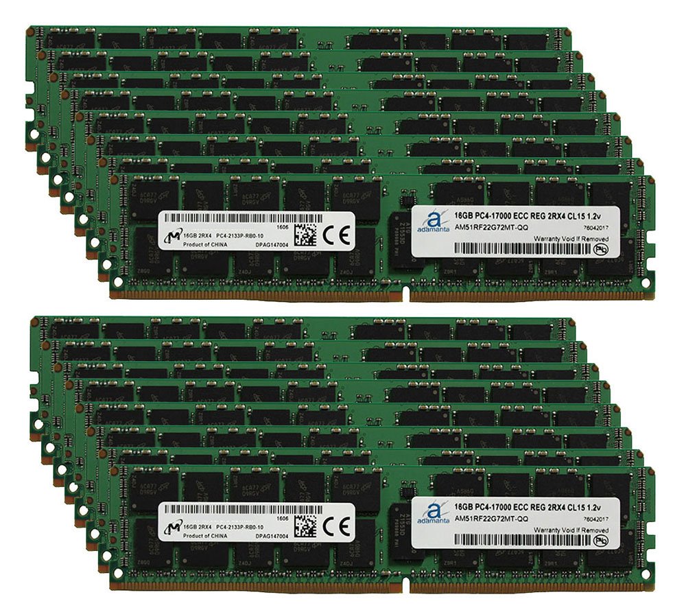 【動作確認済み】Micron DDR4 ECC メモリ 16GBx4枚セット Amazon.co.jp: Micron元256 GB ( 16 x 16gbSupermicro用サーバー